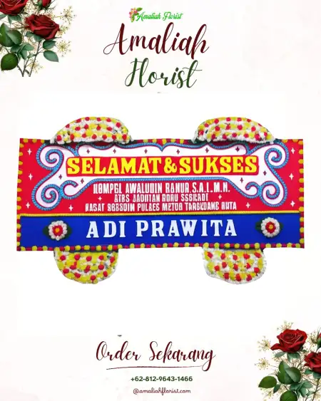 Papan Bunga Ucapan Selamat Ciawang